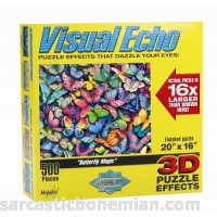Visual Echo 3D Effect Butterfly Magic 500pc Puzzle B000FVE2Z8